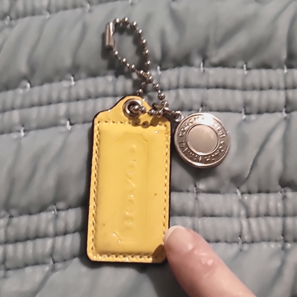 Coach hang tags